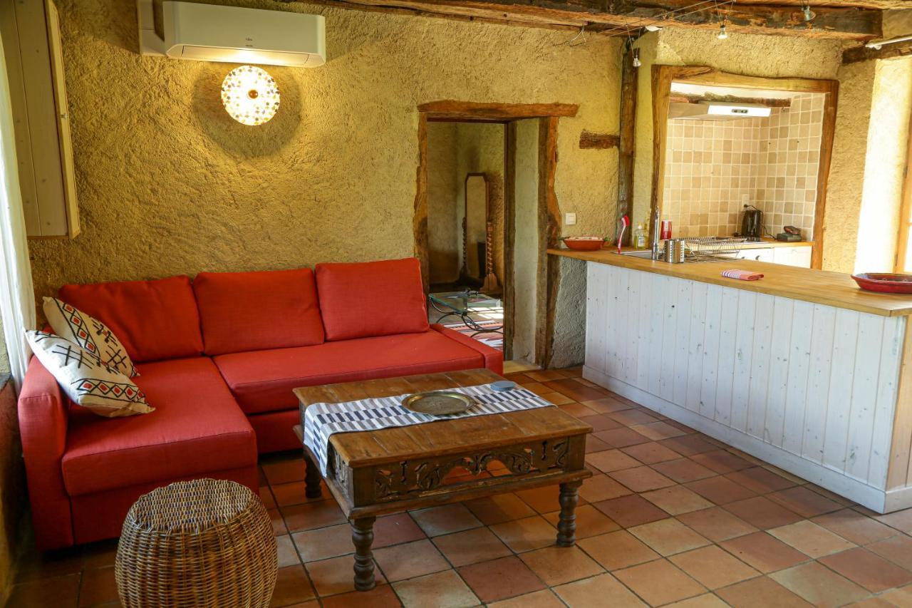 Bed and Breakfast Domaine Du Bourg Salon Exterior foto